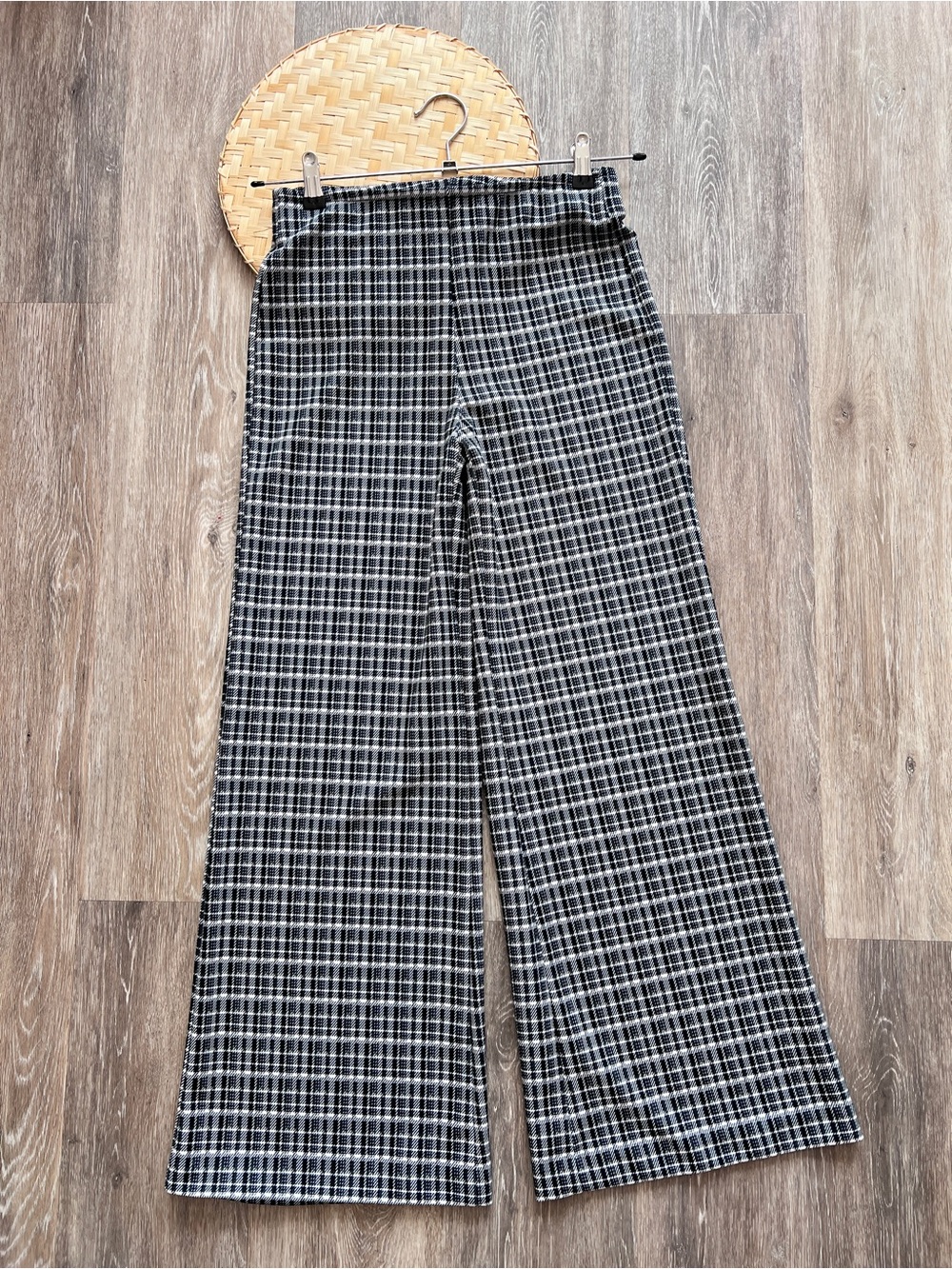 Sincerely Jules plaid wide leg pants